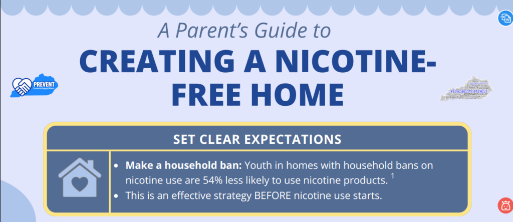Creating free nicotine free home